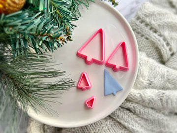 Christmas Shape Collection Tree | Polymer Clay Cutter • Fondant Cutter • Cookie Cutter